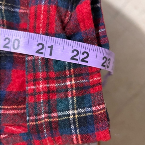 Pendleton Red and Green Plaid Casual Button Down Shirt - Picture 11 of 11